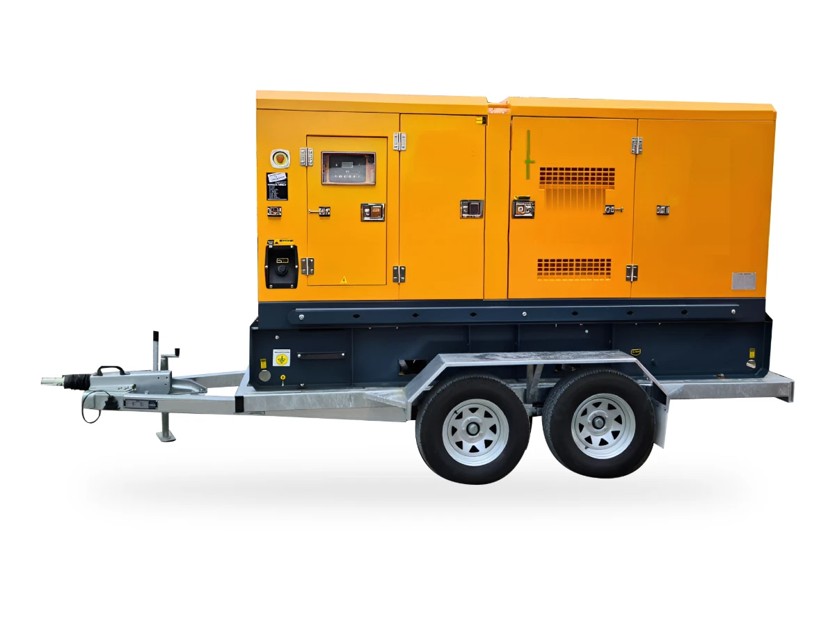 Generador BH Power montado sobre remolque de dos ejes